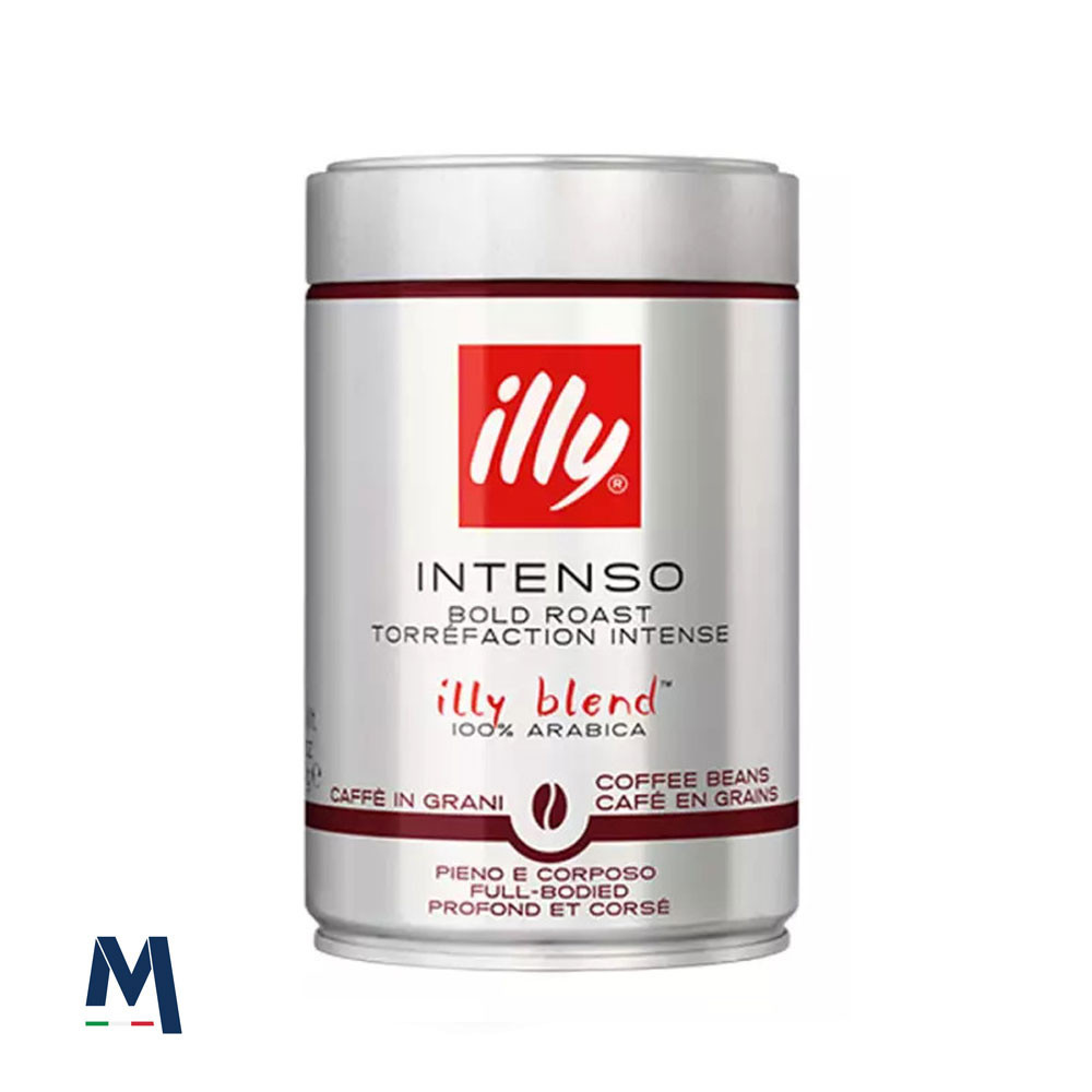 Kaffeebohnen Illy geröstet Intensiv in Dose 250 gr
