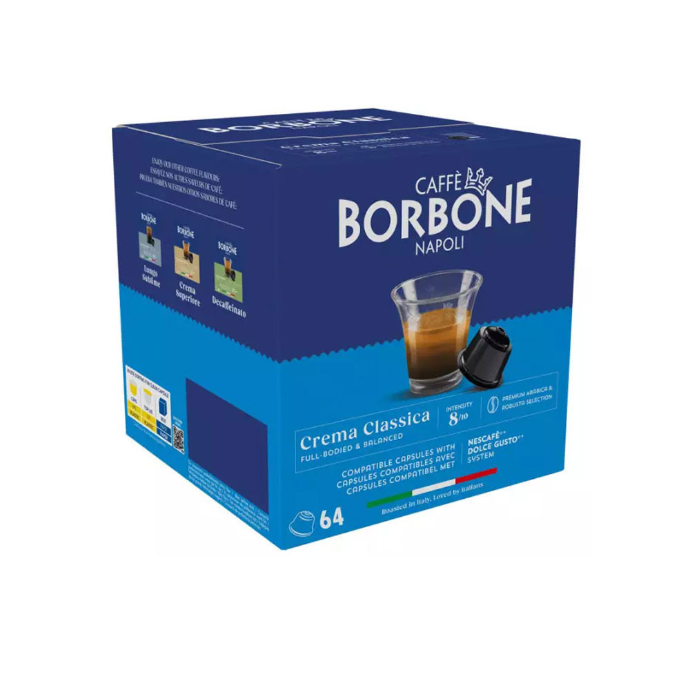 64 Kapseln Caffè Crema Classica, kompatibel mit Nescafè® Dolce Gusto®