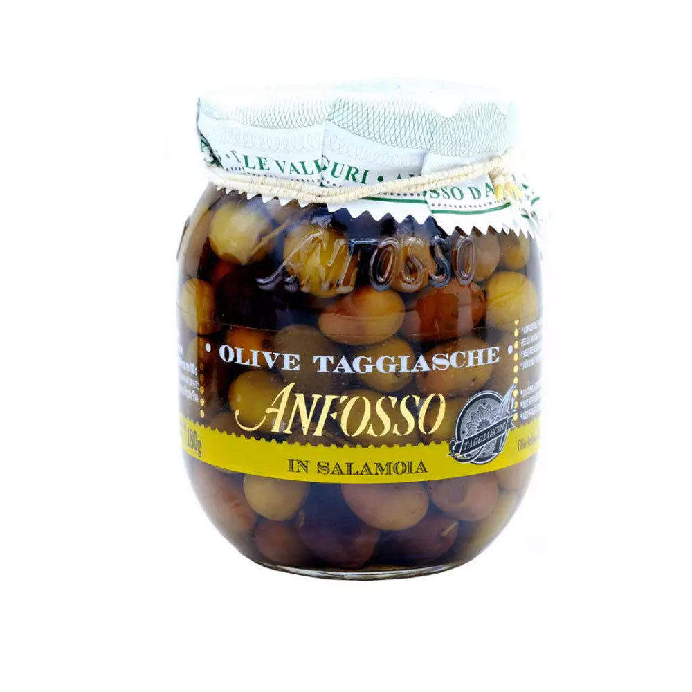 Anfosso Taggiasca Olives in Brine 280g