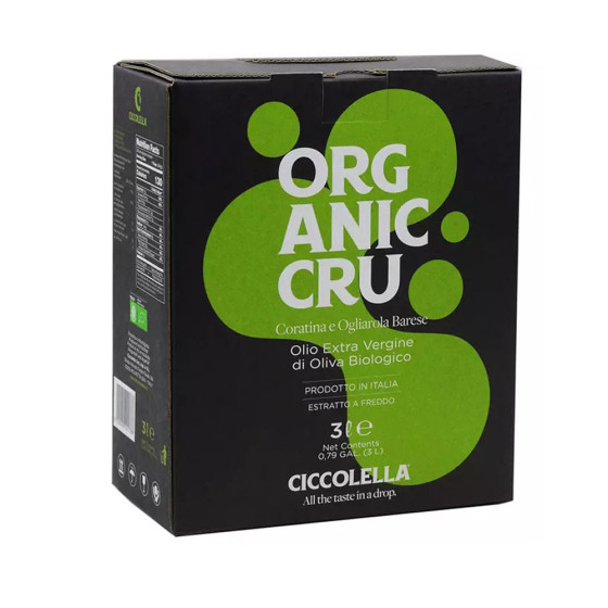 Bio-Olivenöl Extra Vergine Organic Cru 3 l Ciccolella