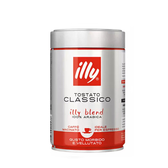 Kaffee Illy Gemahlen Espresso Classico 250 gr in Dose