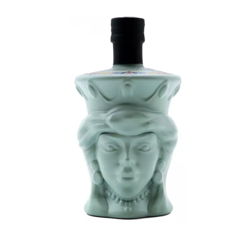 Huile d'Olive Extra Vierge Biologique Tête de Maure Turquoise 500 ml