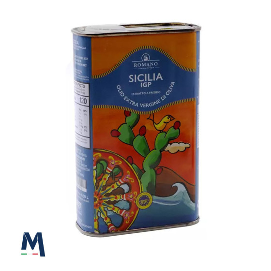 Boîte iconique Huile d'olive extra vierge IGP Sicile 500 ml
