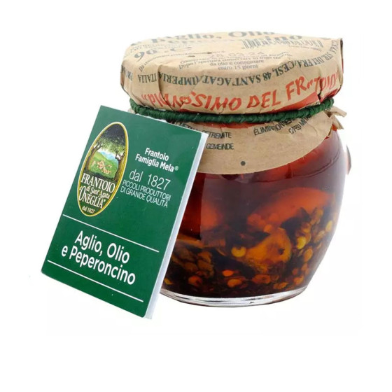 Condiment avec Ail, Huile et Piment Rouge 90 gr