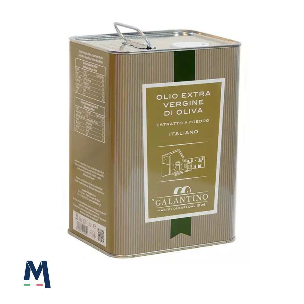 Olio Extra Vergine di Oliva Fruttato Medio 3 lt Frantoio Galantino