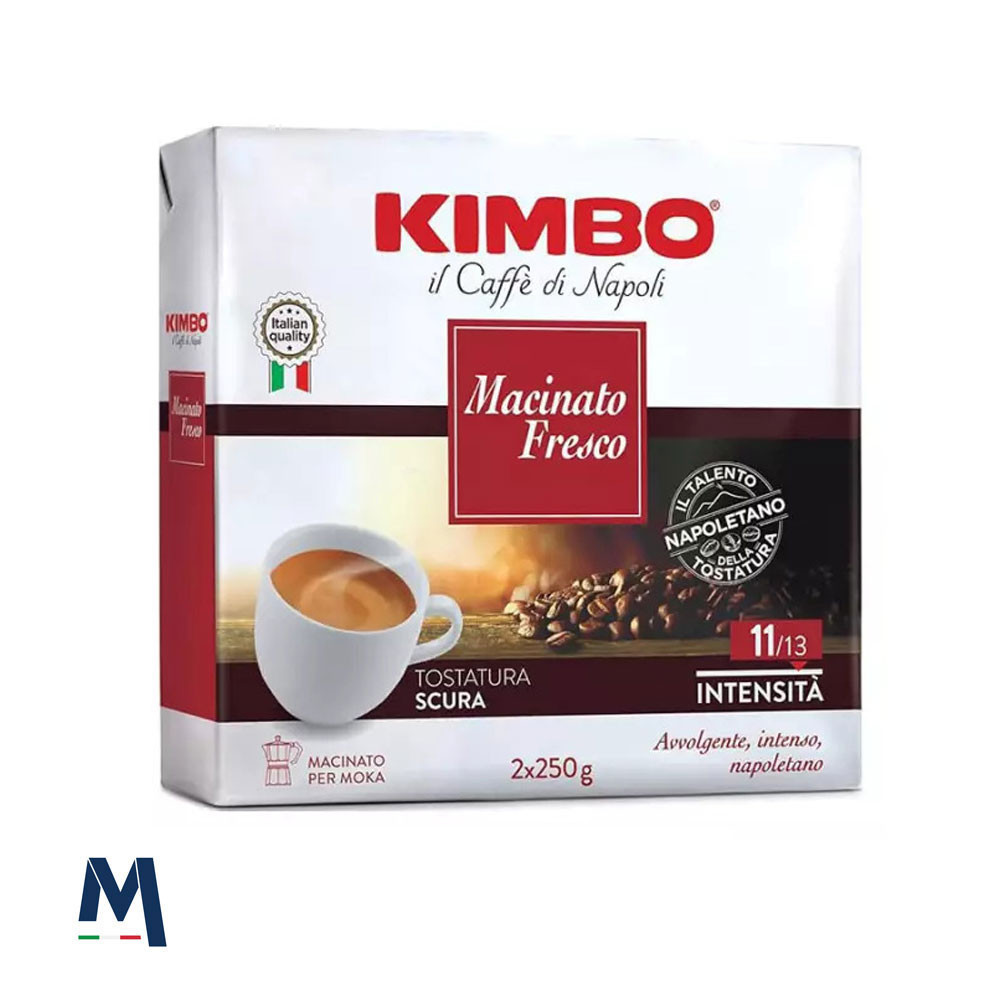 Kimbo Caffè Macinato Fresco 250 gr x 2