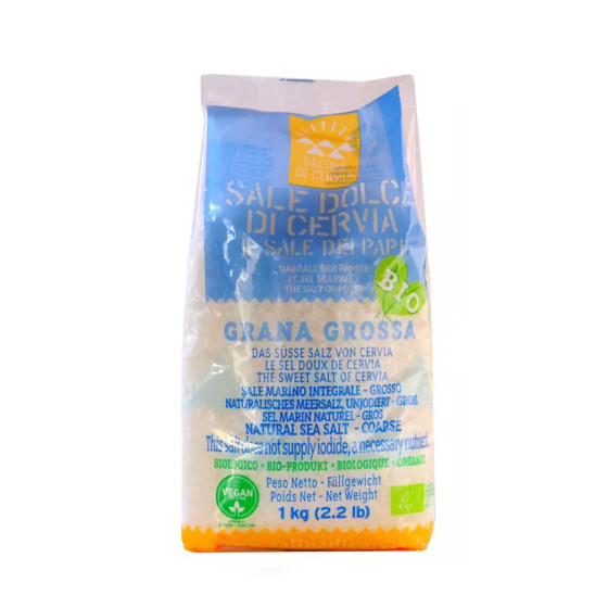Sale di Cervia Dolce a Grana Grossa Biologico 1 kg