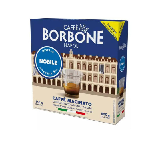 Kaffee Borbone Gemahlen Miscela Nobile 250 gr x 2