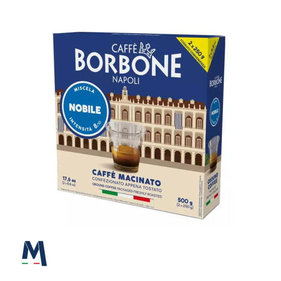 Caffè Macinato Miscela Nobile Borbone 250 gr x2