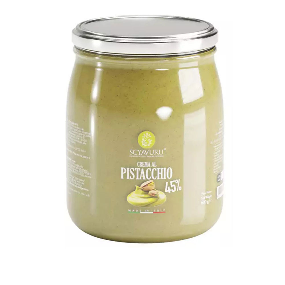 Crema al Pistacchio 45% 600 gr Scyavuru