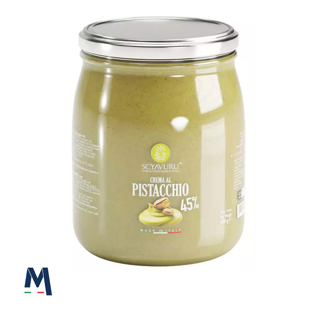 Pistachio Cream 45% Scyavuru Magnum size 600 g