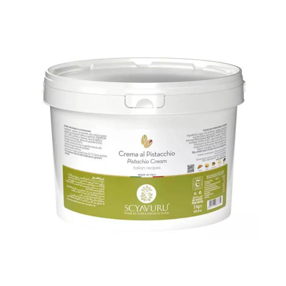Pistachio Cream maxi bucket 3 kg Average Rating: 5 5,0/5 3 reviews Fee