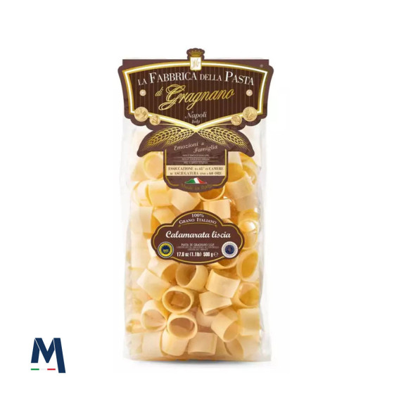 Fabbrica della Pasta Calamarata Liscia di Gragnano IGP 500 gr