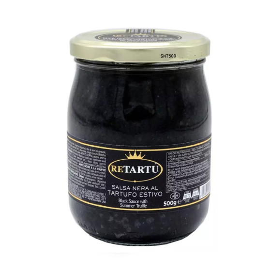Black Sauce with Truffle Maxi Format Giuliano Tartufi 500 gr