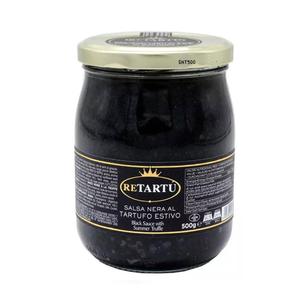 Salsa Nera al Tartufo Estivo 500 gr Giuliano Tartufi
