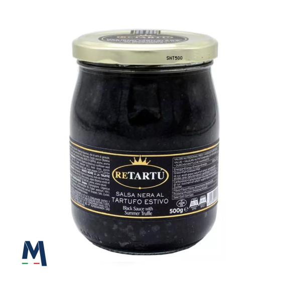 Black Sauce with Truffle Maxi Format Giuliano Tartufi 500 gr