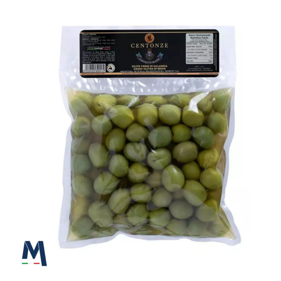 Olives Vertes en Saumure Centonze 830 gr Centonze