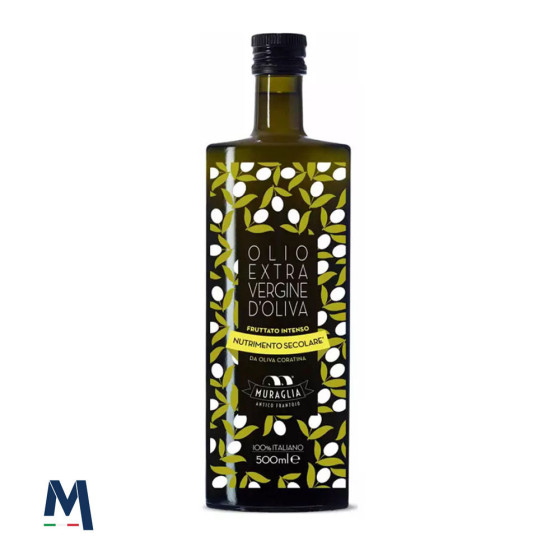 Huile d'Olive Extra Vierge Monovariétale Coratina "Essenza" Intense