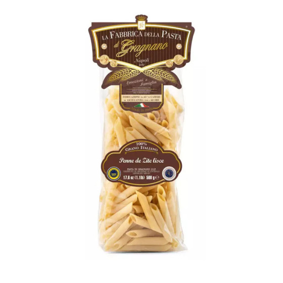 Penne Zite Lisce - Pasta di Gragnano IGP 500 gr