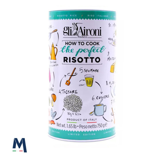 Carnaroli-Reis in der Dose "The Perfect Risotto" 750 gr