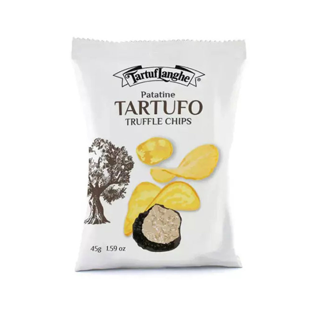 Truffle Chips Crisps with truffle 45 gr TartufLanghe Truffle Chips Crisps with truffle 45 gr TartufLanghe