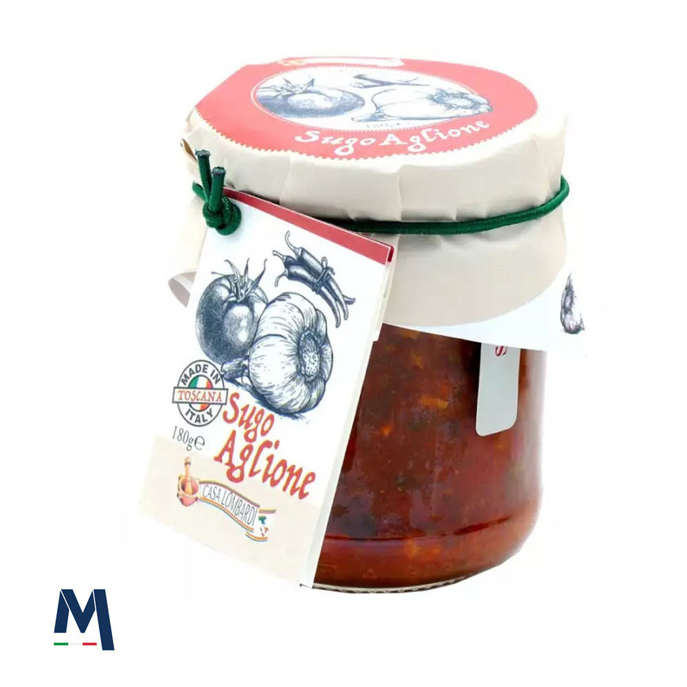 Sauce Aglione avec Tomate et Ail 180 gr Casa Lombardi