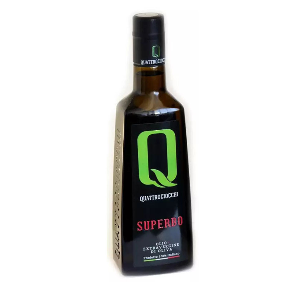 Natives Olivenöl Extra "Superbo" Quattrociocchi 500 ml Natives Olivenöl Extra "Superbo" Quattrociocchi 500 ml