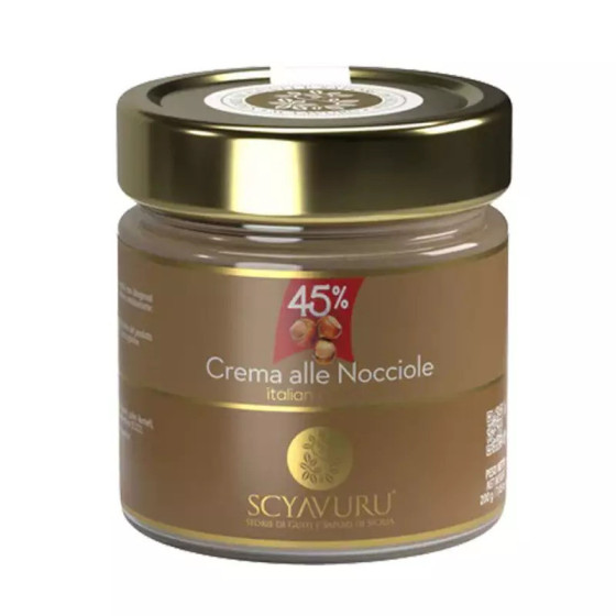 Hazelnut Cream 45% Scyavuru 200 g