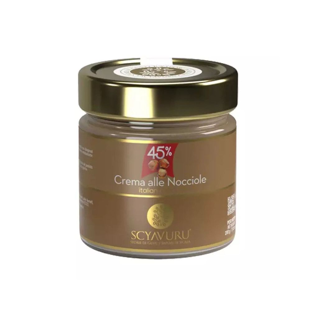 Hazelnut Cream 45% Scyavuru 200 g Hazelnut Cream 45% Scyavuru 200 g