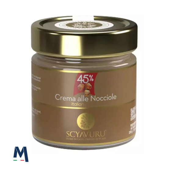 Crema alla Nocciola 45% Scyavuru 200 gr