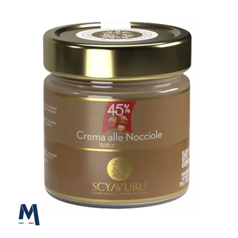 Crema alla Nocciola 45% Scyavuru 200 gr
