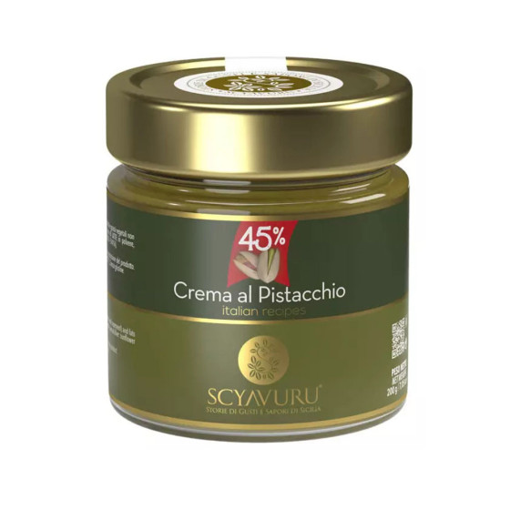 Pistachio Cream 45% Scyavuru 200 g