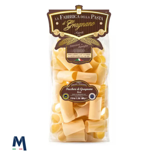 Paccheri Lisci - Pasta di Gragnano IGP 500 gr