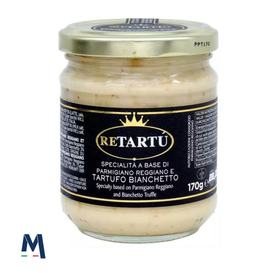 Salsa Parmigiano Reggiano DOP e Tartufo Bianchetto 170 gr