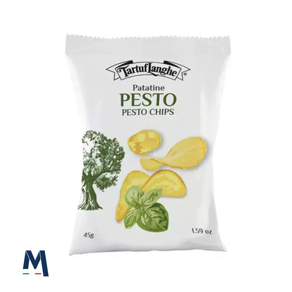 Crisps with Pesto 45 gr TartufLanghe