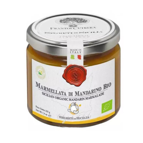 Organic Mandarin Marmalade 225 g Cutrera
