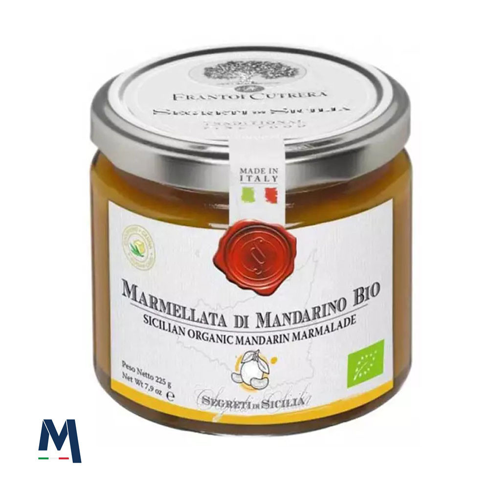 Organic Mandarin Marmalade 225 g Cutrera