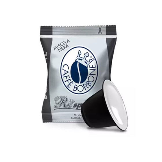 50 Kapseln REspresso Mischung SCHWARZ Nespresso® Borbone