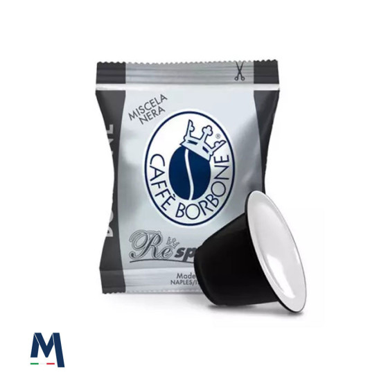 50 Kapseln REspresso Mischung SCHWARZ Nespresso® Borbone