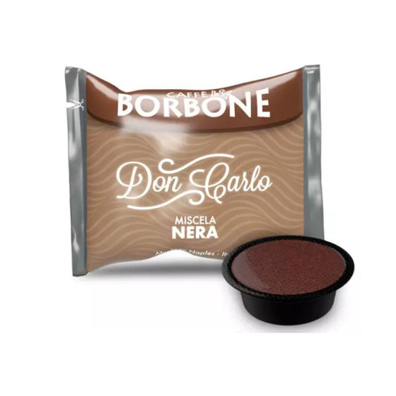 50 Kapseln Mischung SCHWARZ Kompatibel mit Lavazza A Modo Mio® Borbone