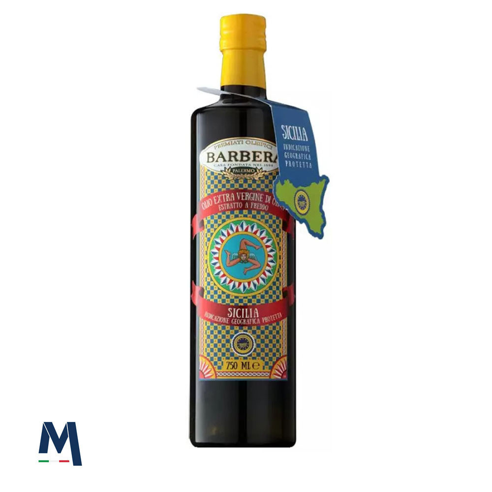 Huile d'olive extra vierge IGP Sicile 750 ml Barbera