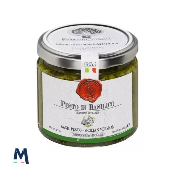 Pesto au basilic sicilien 190 g Cutrera