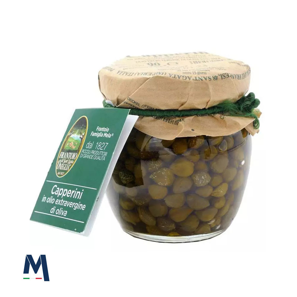 Capers in Extra Virgin Olive Oil 90 gr Frantoio Sant'Agata