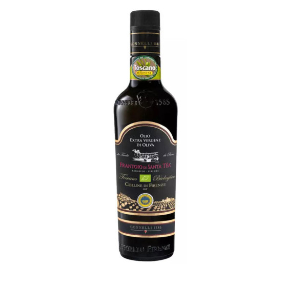 Organic Extra Virgin Olive Oil IGP Toscano Colline di Firenze 500 ml Santa Tea