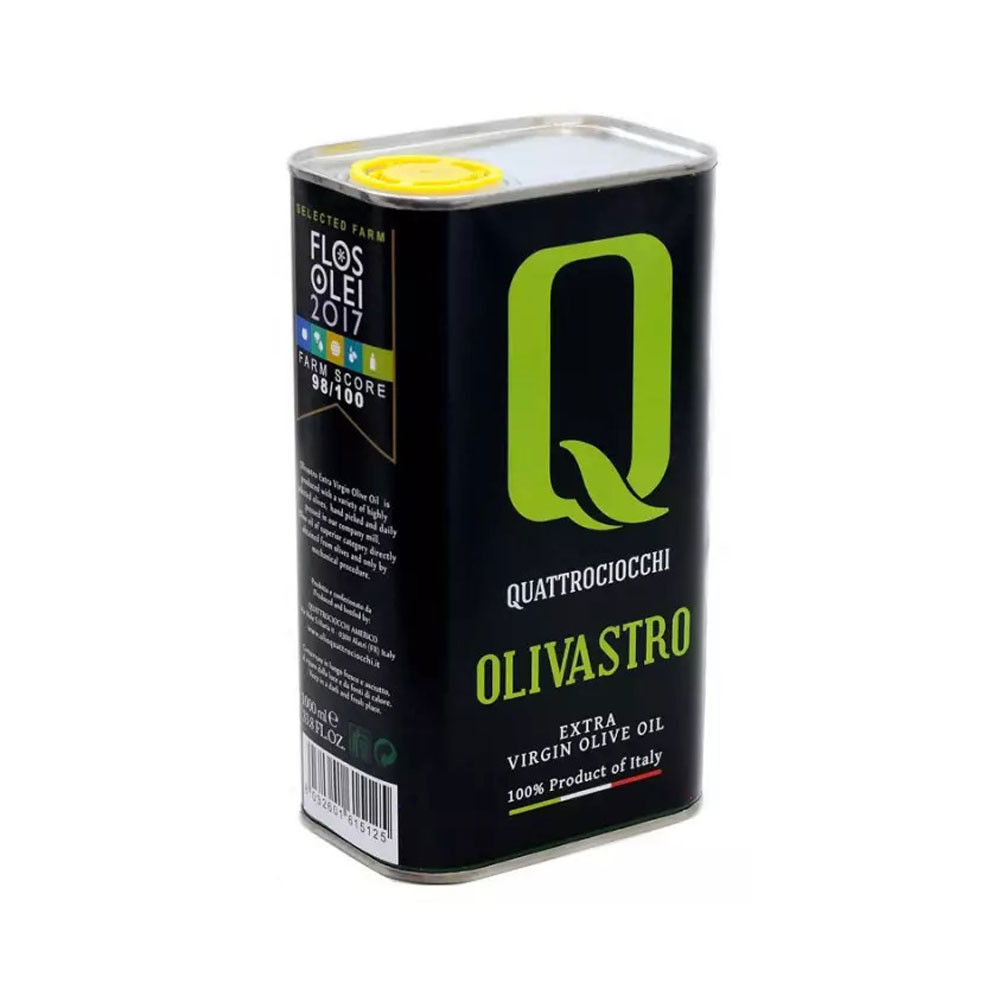 Boîte « Olivastro » Huile d'olive extra vierge Quattrociocchi 1 l