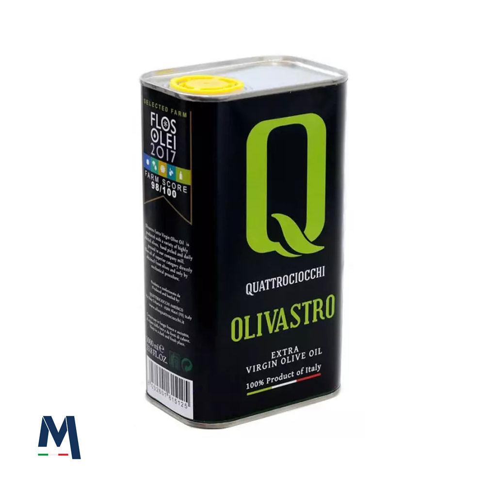Boîte « Olivastro » Huile d'olive extra vierge Quattrociocchi 1 l