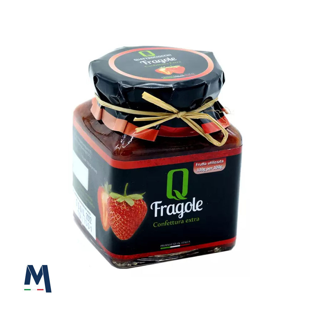 Erdbeerkonfitüre Extra 350 g Quattrociocchi