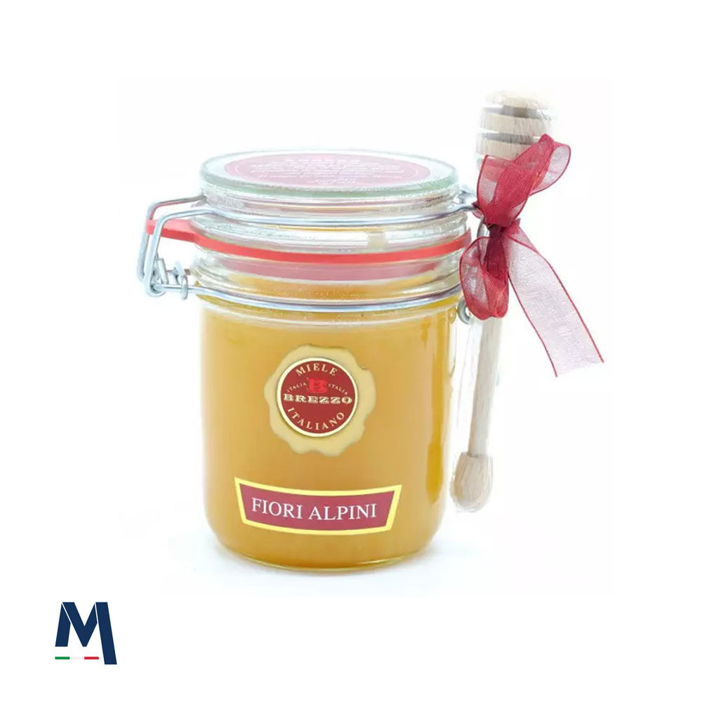 Brezzo Miel de fleurs alpines du Piémont 400 g