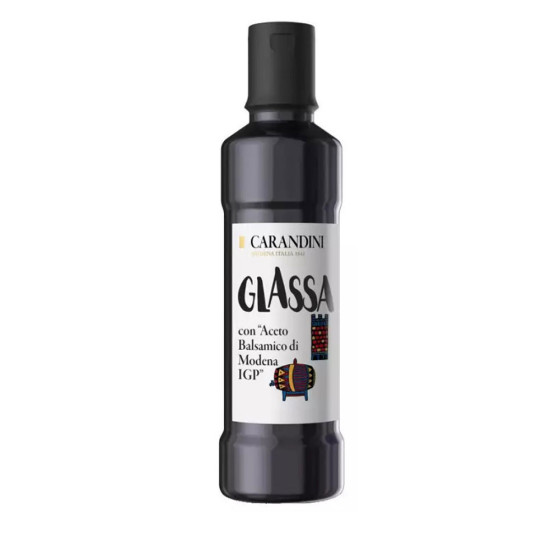 Glasur Balsamico-Essig aus Modena IGP 250 ml Carandini