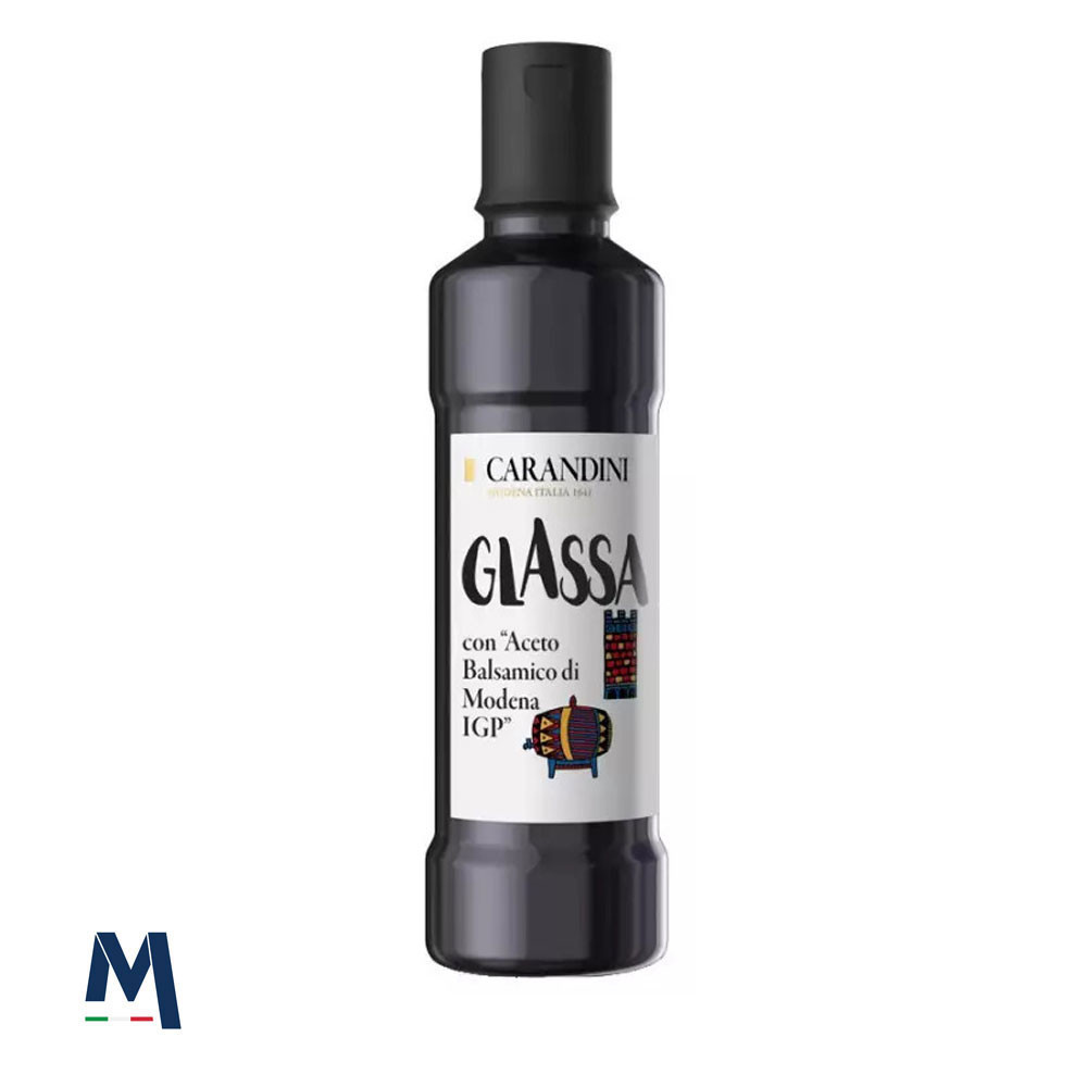 Glasur Balsamico-Essig aus Modena IGP 250 ml Carandini